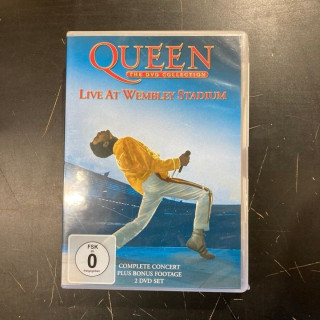 Queen - Live At Wembley Stadium 2DVD (VG+-M-/M-) -hard rock-